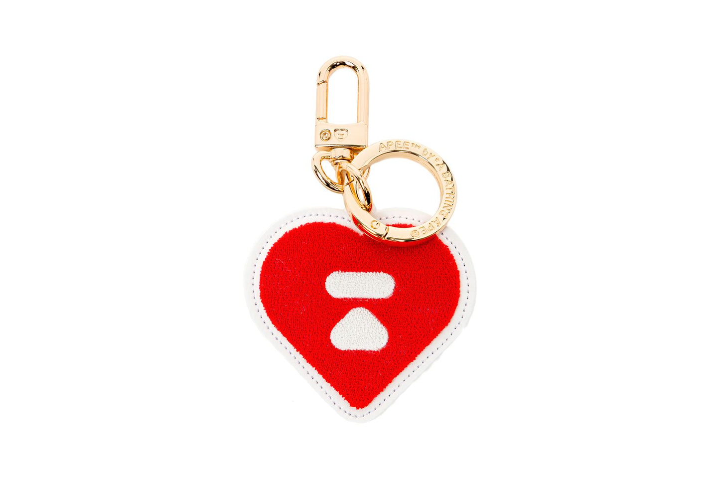 BAPE HEART TOOTHBRUSH KEYCHAINS