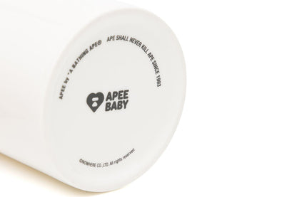 BAPE HEART LOGO 白色陶瓷茶杯