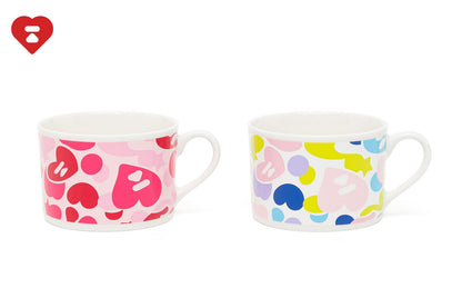 BAPE CAMO WHITE CERAMIC COFFEE MUG