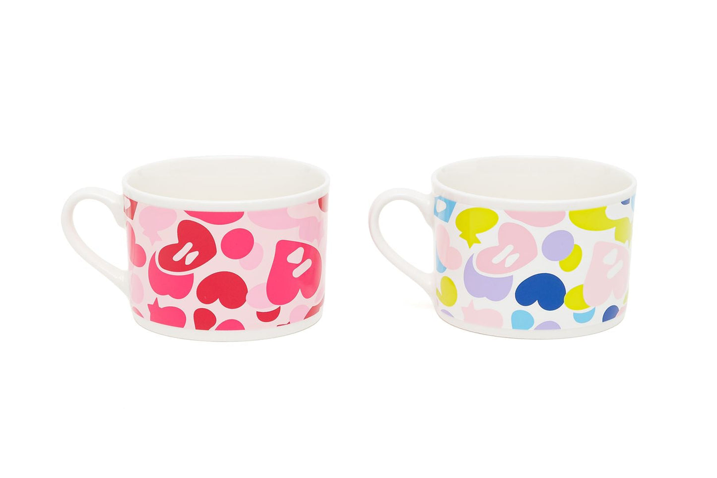 BAPE CAMO WHITE CERAMIC COFFEE MUG