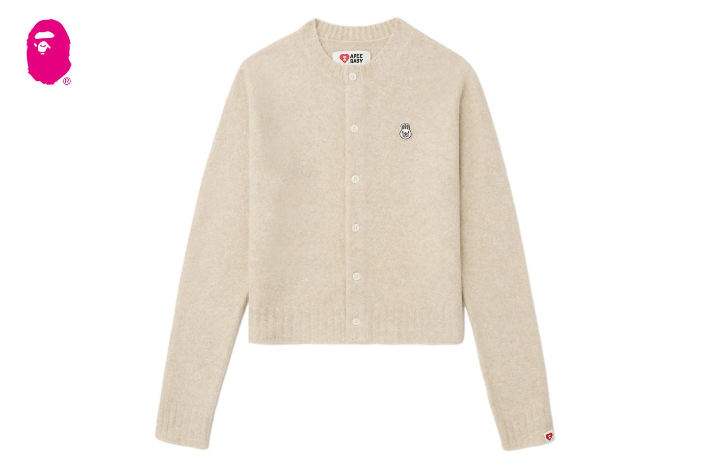 BAPE BABY DOPPY BADGE CARDIGAN #1