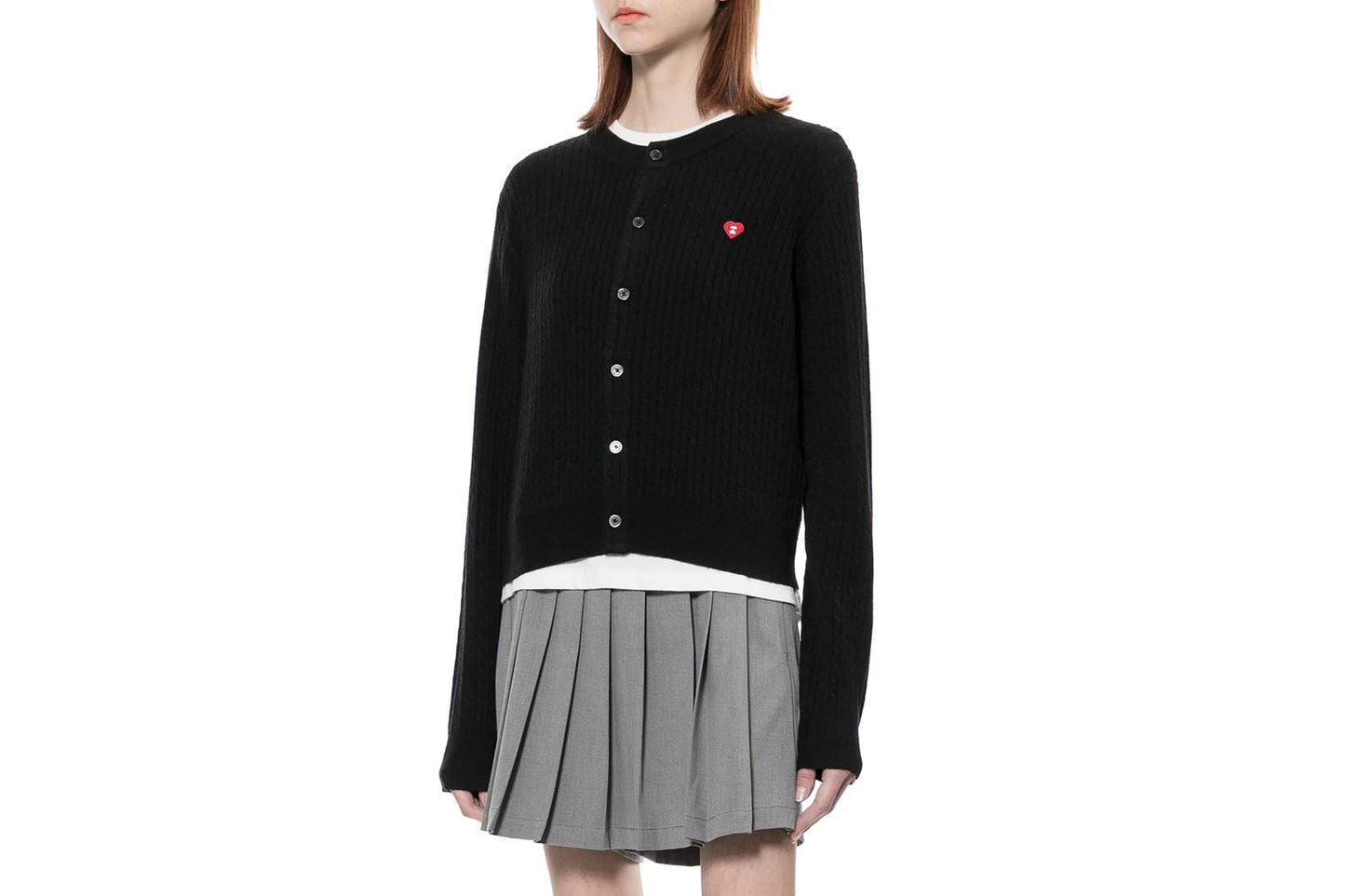 BAPE HEART BADGE CARDIGAN #1
