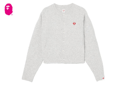 BAPE HEART BADGE CARDIGAN #2