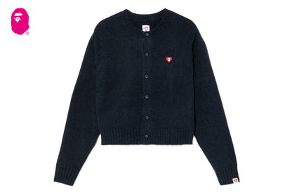 BAPE HEART BADGE CARDIGAN #2