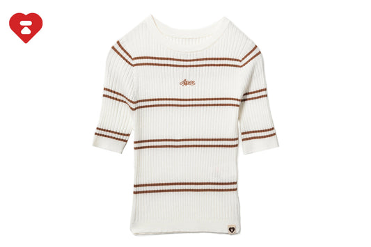 BAPE Fitted Stripes Sweater
