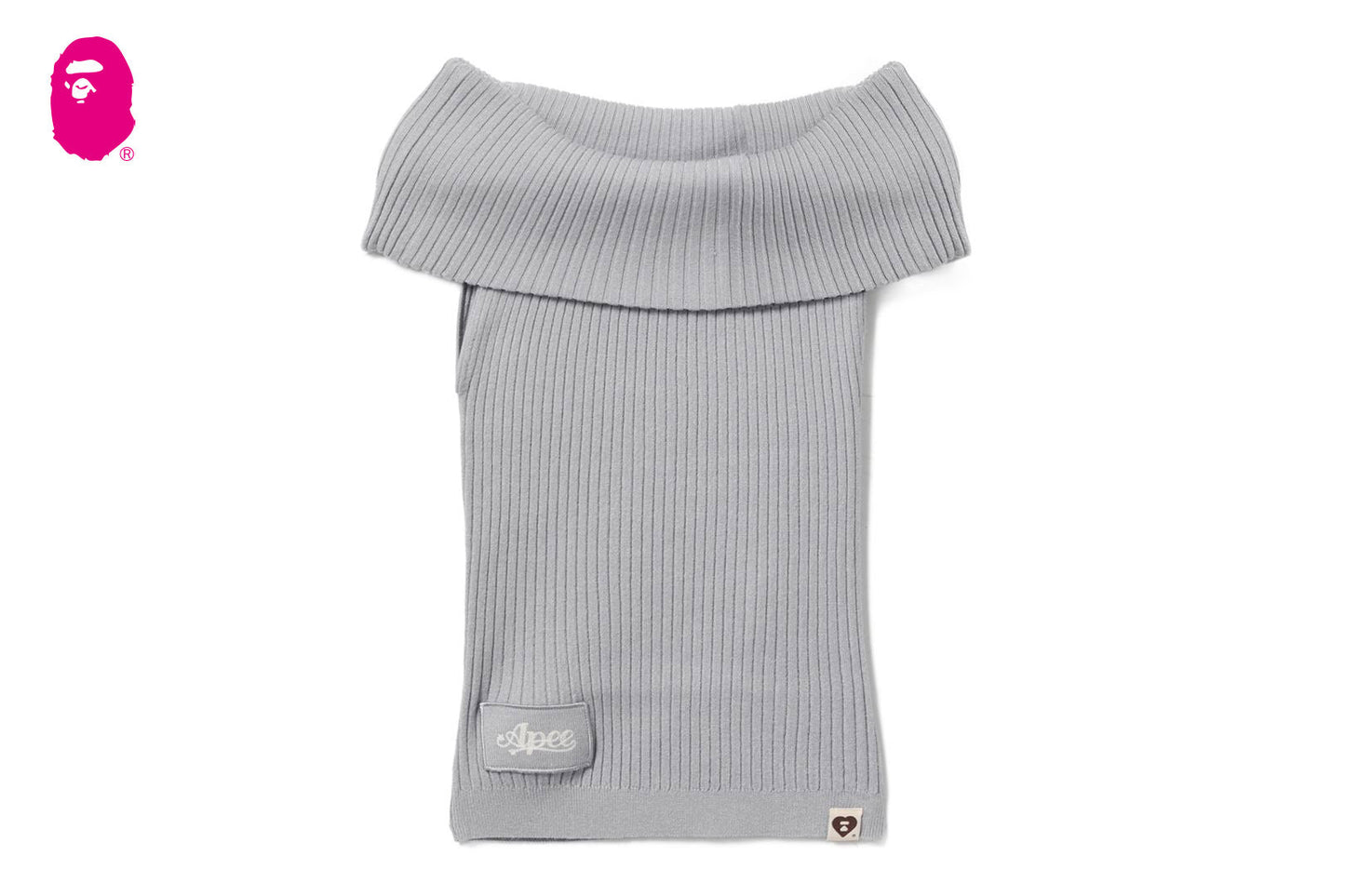 BAPE 露肩羅紋上衣