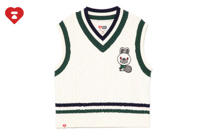 BAPE BABY DOPPY CABLE KNIT VEST