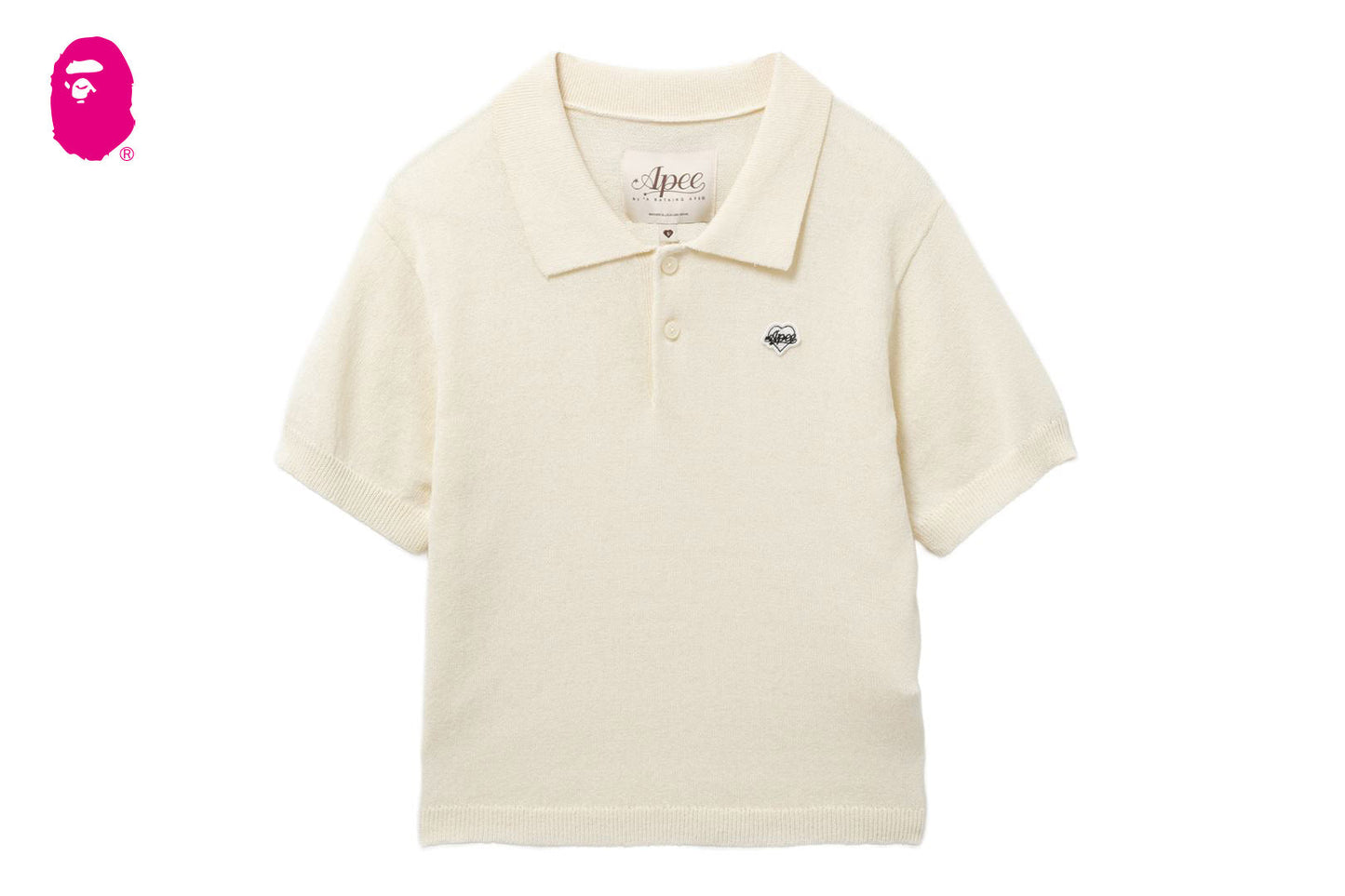 BAPE REGULAR POLO SWEATER