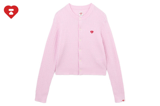 BAPE HEART BADGE CARDIGAN #3