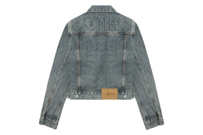 BAPE EMBOSSED DENIM JACKET #2