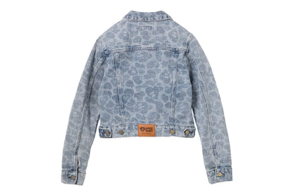 BAPE迷彩印花牛仔外套