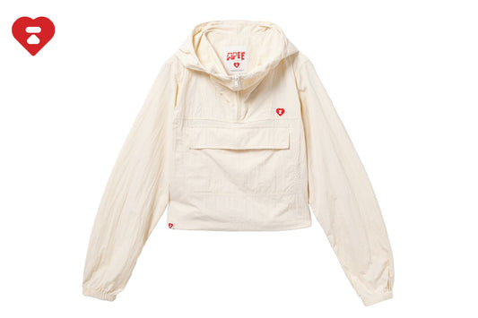 BAPE 矽膠徽章尼龍風衣