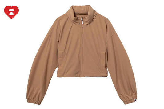 BAPE CROP TRACK JACKET