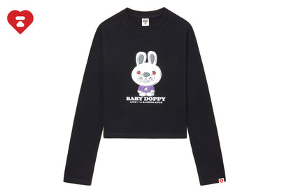 BAPE BABY DOPPY 印花長袖T恤