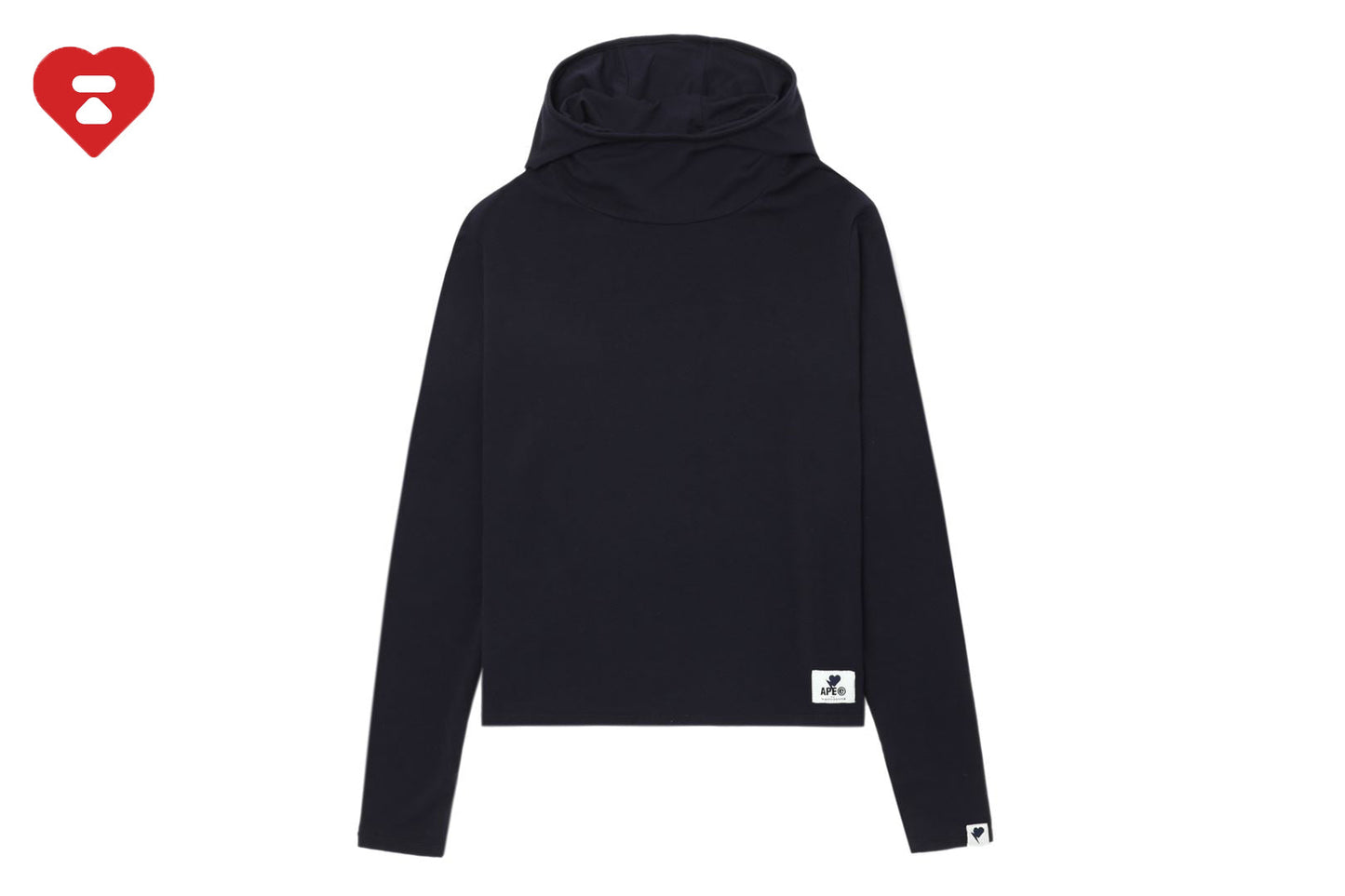 BAPE 長袖連帽T恤