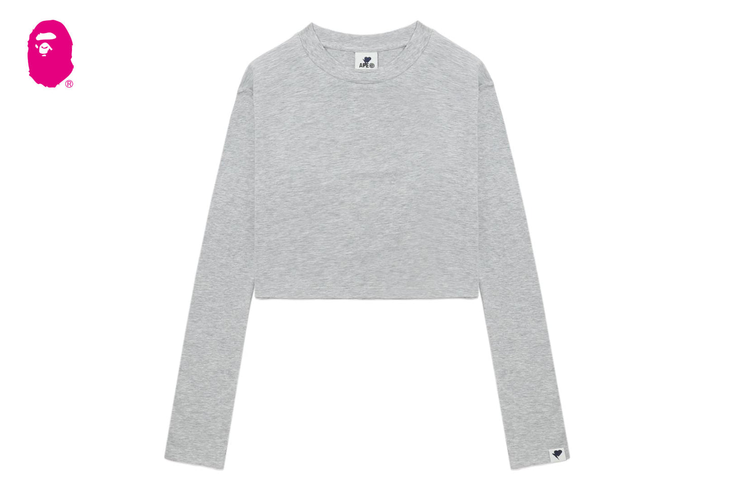 BAPE CROPLONG SLEEVE T-SHIRT