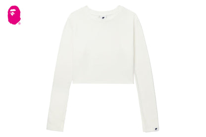 BAPE CROPLONG SLEEVE T-SHIRT