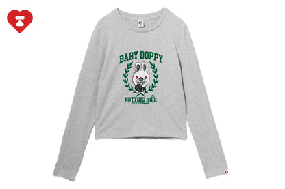 BAPE BABY DOPPY 印花長袖T恤