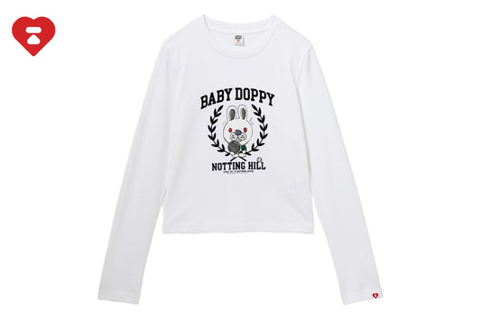 BAPE BABY DOPPY 印花長袖T恤