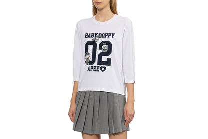 BAPE BABY DOPPY PATCHWORK LS TEE