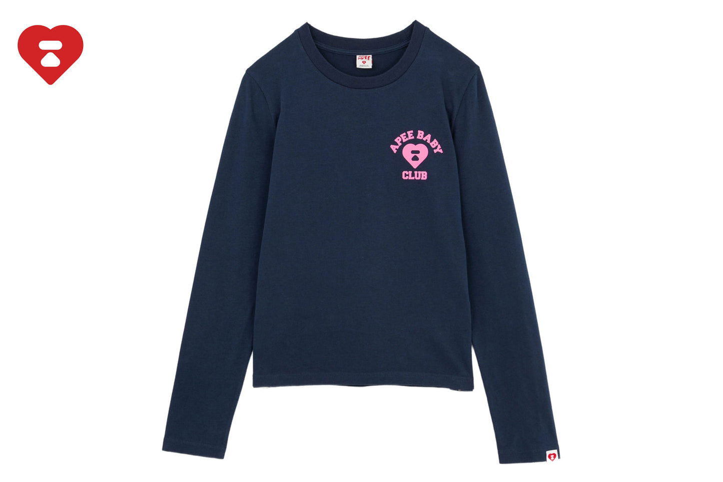 BAPE CAMO APEE BABY 印花長袖T恤 #1