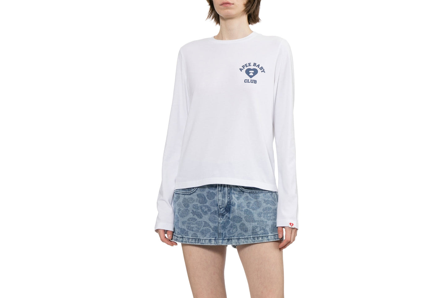 BAPE CAMO APEE BABY 印花長袖T恤 #1