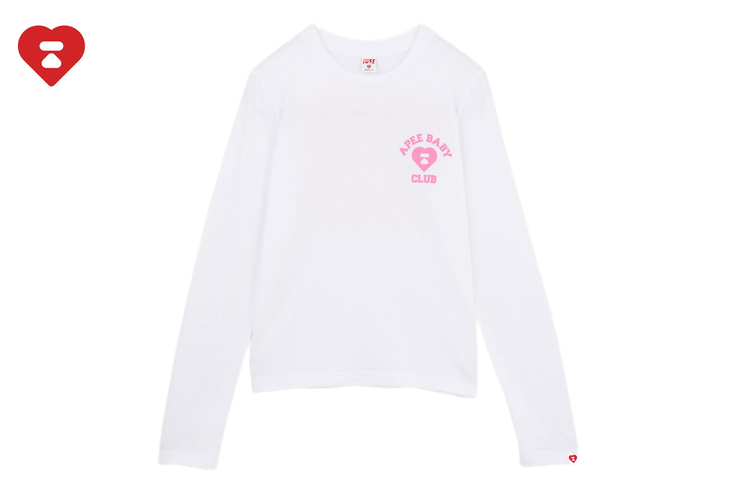 BAPE CAMO APEE BABY 印花長袖T恤 #1