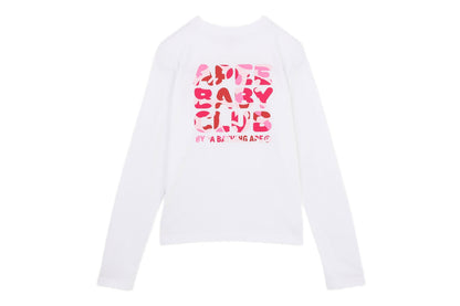 BAPE CAMO APEE BABY 印花長袖T恤 #1