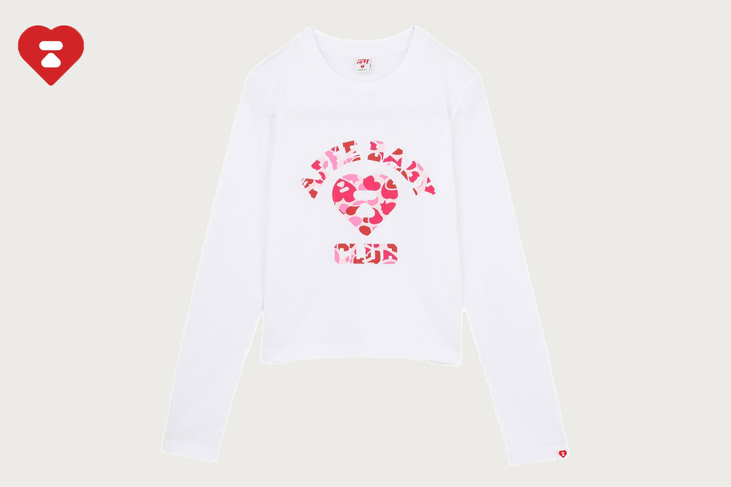 BAPE CAMO APEE BABY 印花長袖T恤 #2