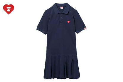 BAPE 心形徽章 Polo 連衣裙