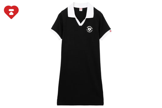 BAPE APEE BABY 印花 Polo 連衣裙