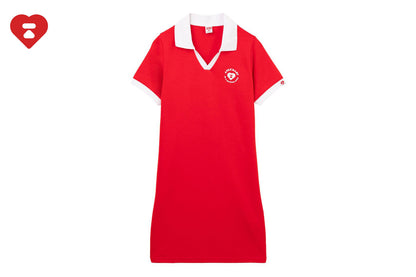 BAPE APEE BABY 印花 Polo 連衣裙