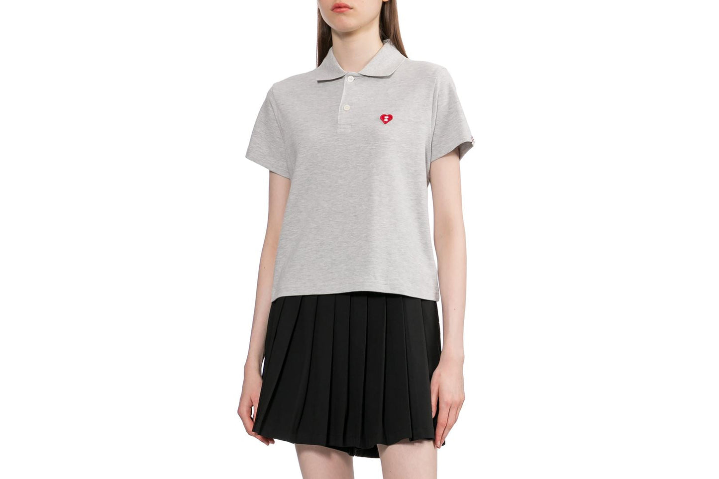 BAPE 心形徽章 Polo 衫