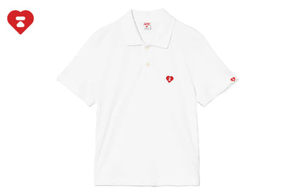 BAPE 心形徽章 Polo 衫