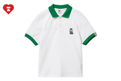 BAPE BABY DOPPY BADGE POLO CROP TEE
