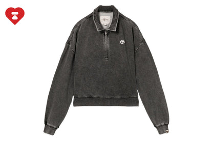 BAPE POLO SWEATSHIRT