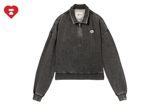 BAPE POLO SWEATSHIRT