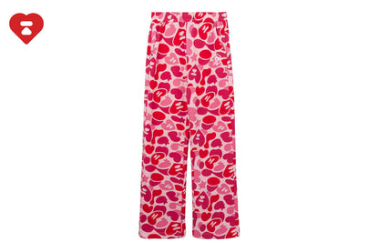 BAPE HEART BADGE SWEAT PANTS #2