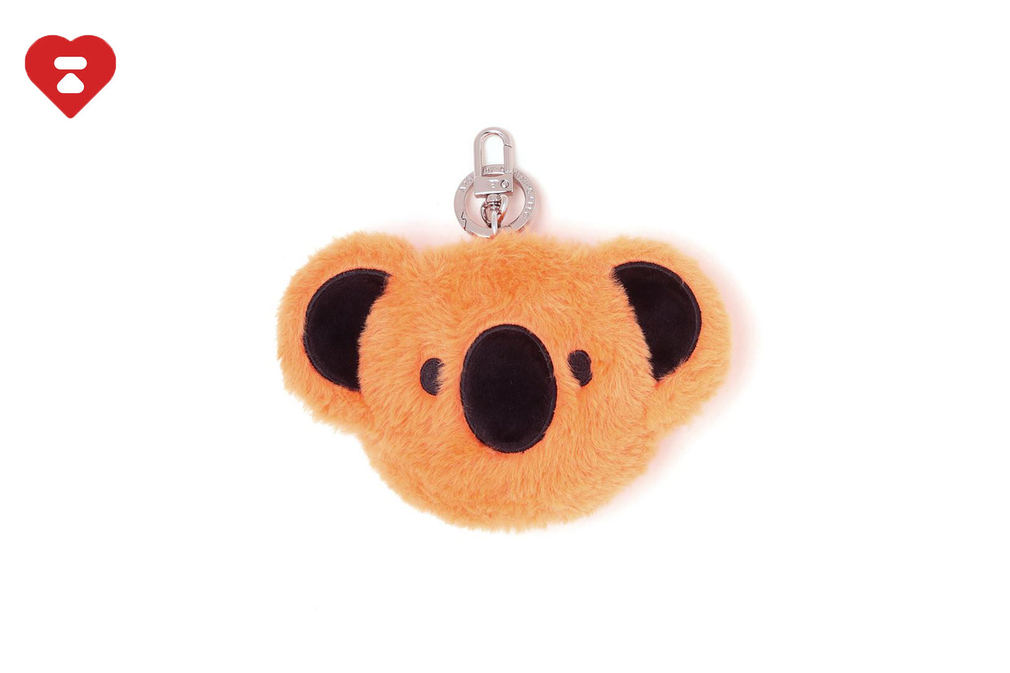 BAPE BABY CORE FURRY COINS BAG KEYRING