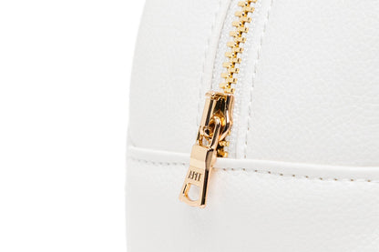 BAPE QUILTED HEART MONOGRAM MINI POUCH