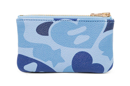 BAPE CAMO PRINTED COINS BAG #2