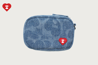 BAPE APEE DENIM MINI BAG