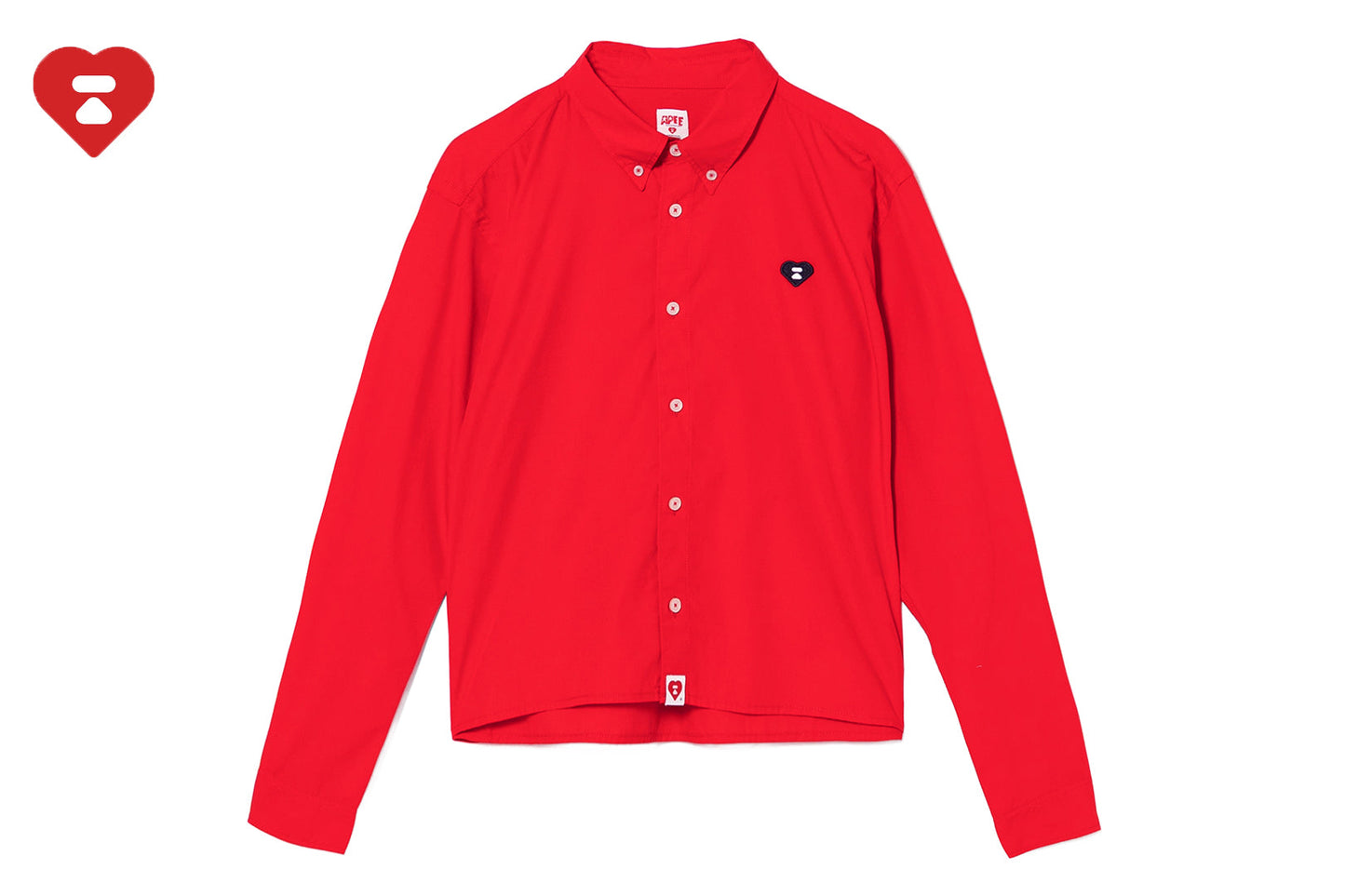 BAPE 短版扣釦襯衫