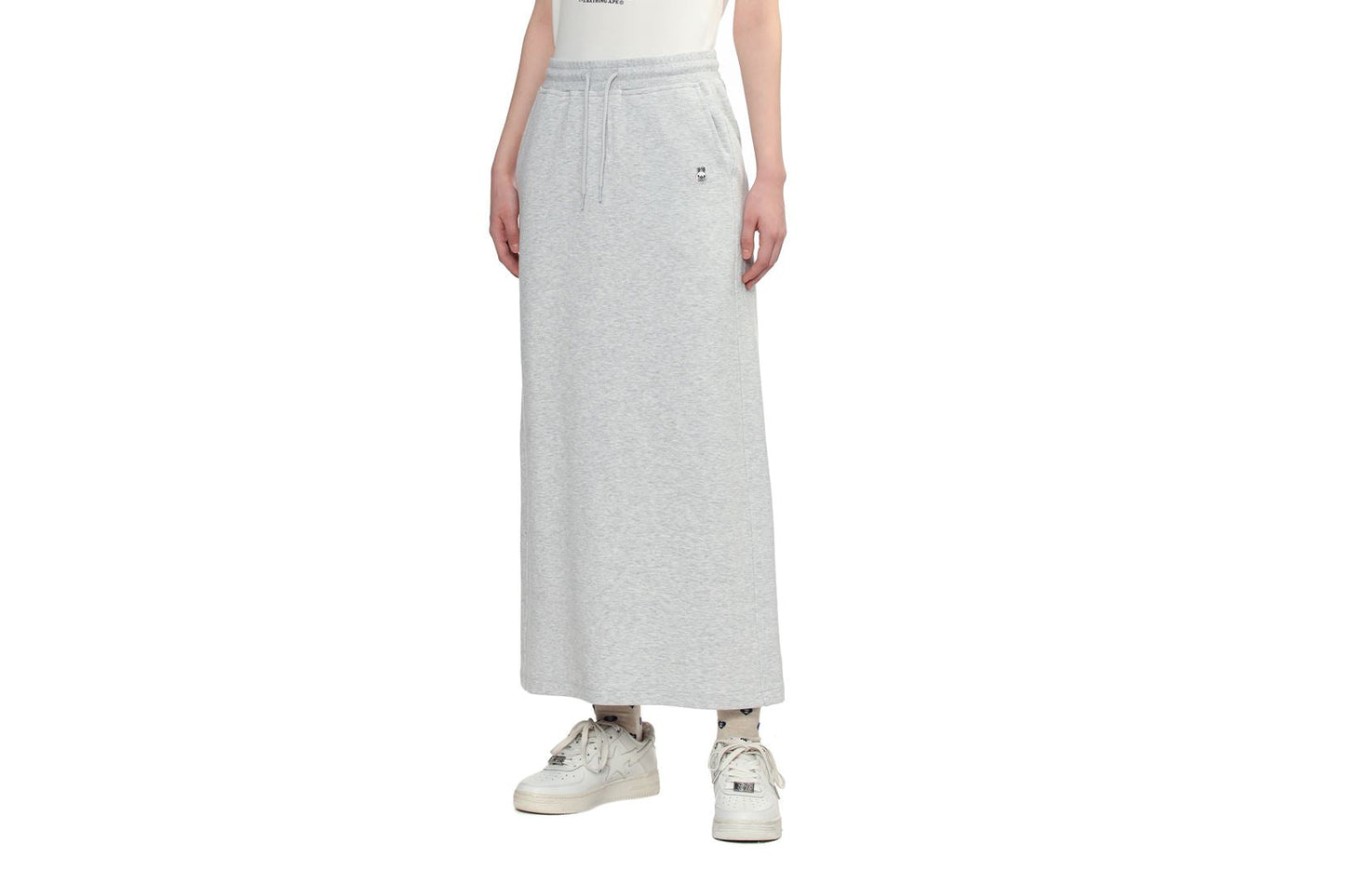 BAPE BABY DOPPY BADGE SWEAT MAXI SKIRT