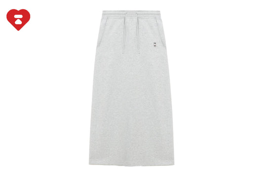 BAPE BABY DOPPY BADGE SWEAT MAXI SKIRT