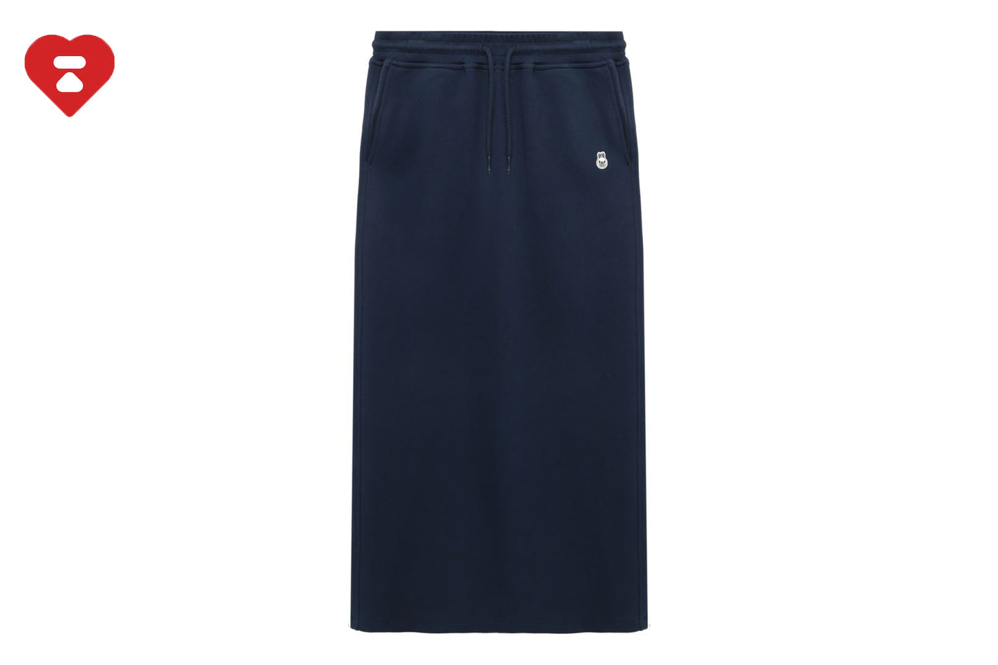 BAPE BABY DOPPY BADGE SWEAT MAXI SKIRT