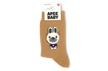 BAPE BABY DOPPY INTARSIA SOCKS #1
