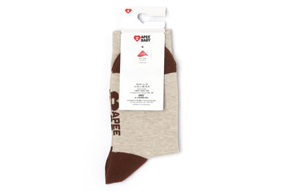 BAPE BABY CORE INTARSIA SOCKS #1