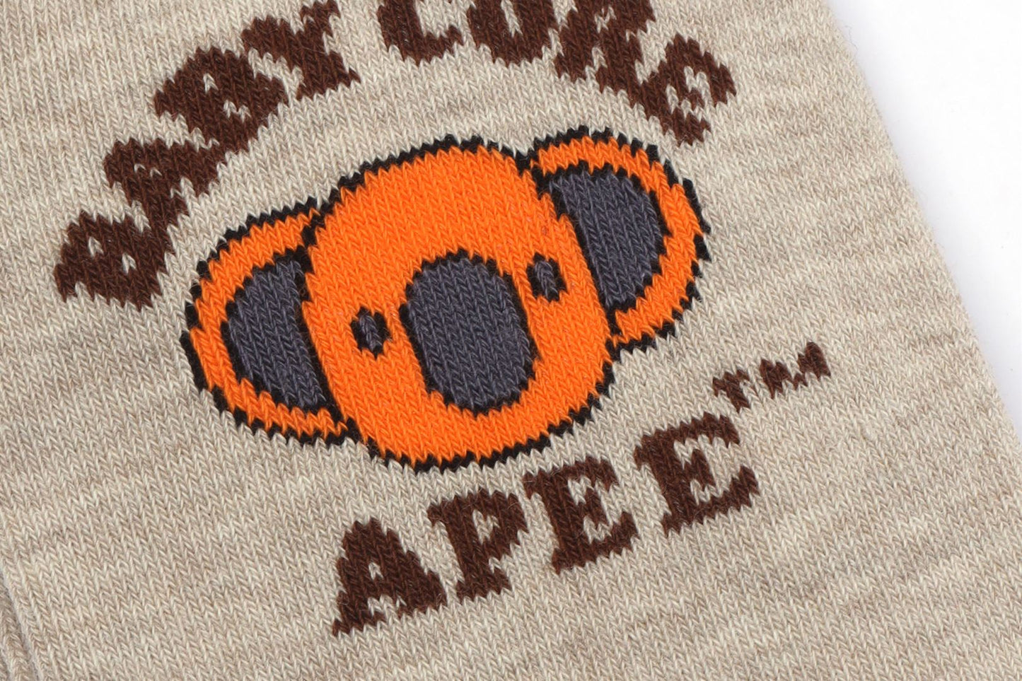 BAPE BABY CORE INTARSIA SOCKS #1