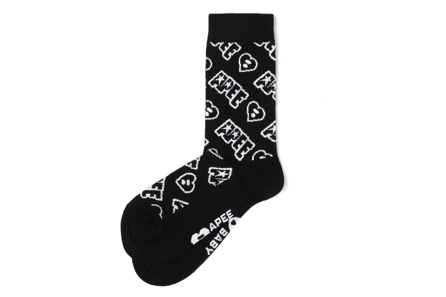 BAPE JACQUARD GRAPHIC SOCKS #1